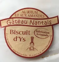 Gâteau nantais au rhum et aux amandes