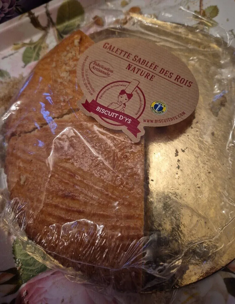 Galette sablée des rois nature