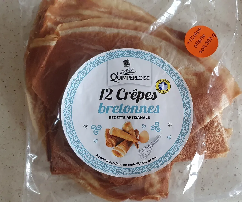 12 Crêpes bretonnes recette artisanale + 1