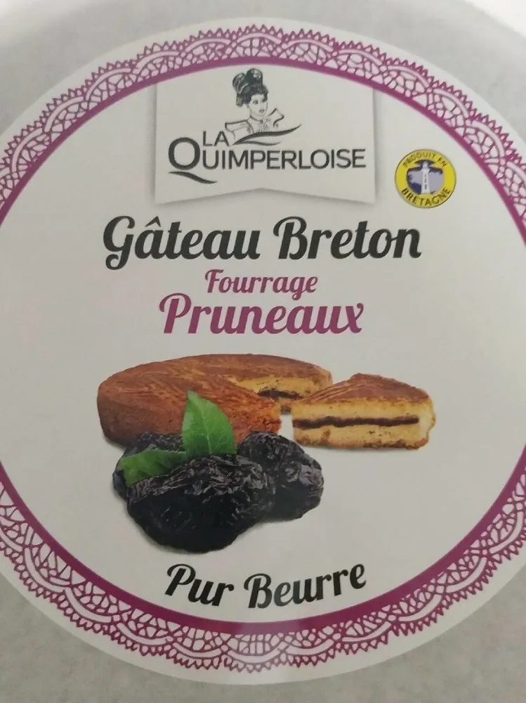Gâteau breton pruneaux pur beurre CREPERIE DE LANGADOUE