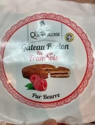 Gâteau breton fourrage framboise CREPERIE DE LANGADOUE