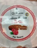 Gâteau breton fourrage framboise CREPERIE DE LANGADOUE