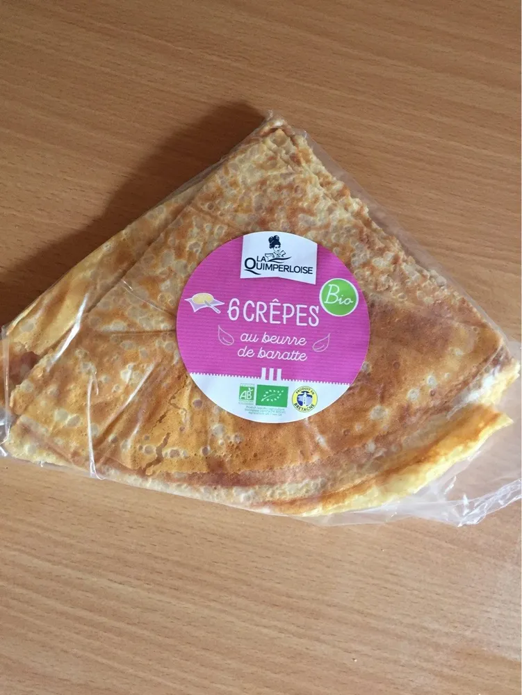 Crêpes au beurre de baratte