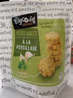 Petits sablés à la persillade