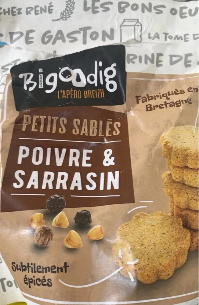 Petits sablés Poivre & Sarrasin