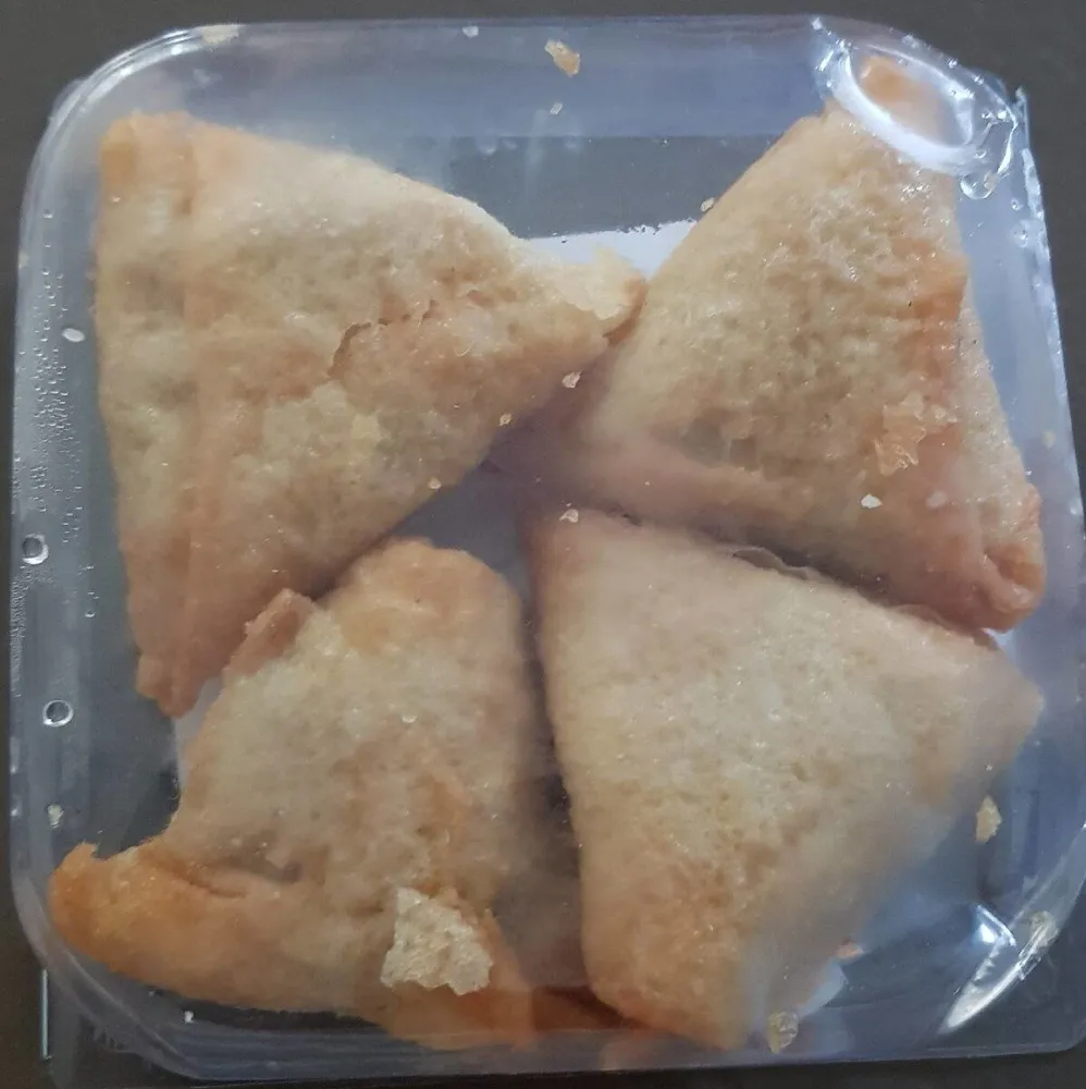 4 mini samoussas bœuf