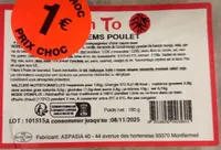 Mini nems au poulet