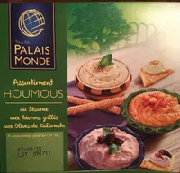 Assortiment houmous