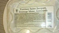 St-jacques, fromage blc, tomate
