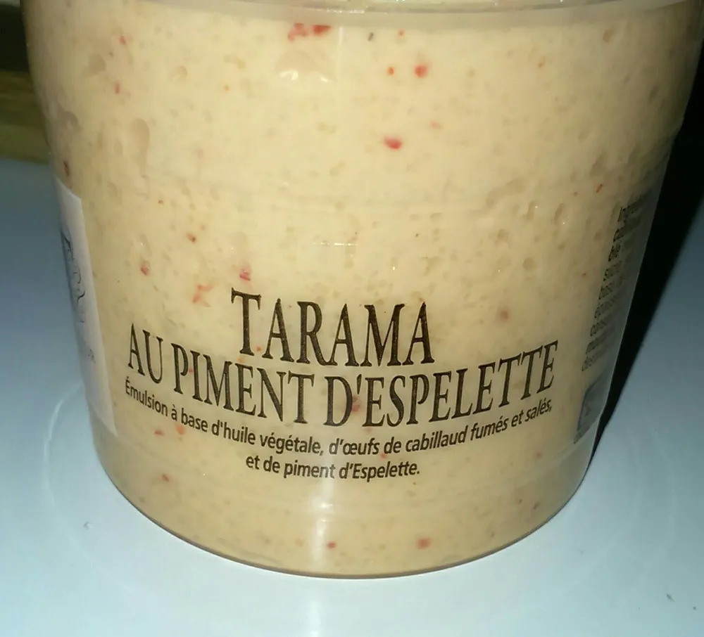 Tarama au piment d'espelette