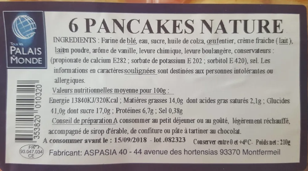 Pancakes nature