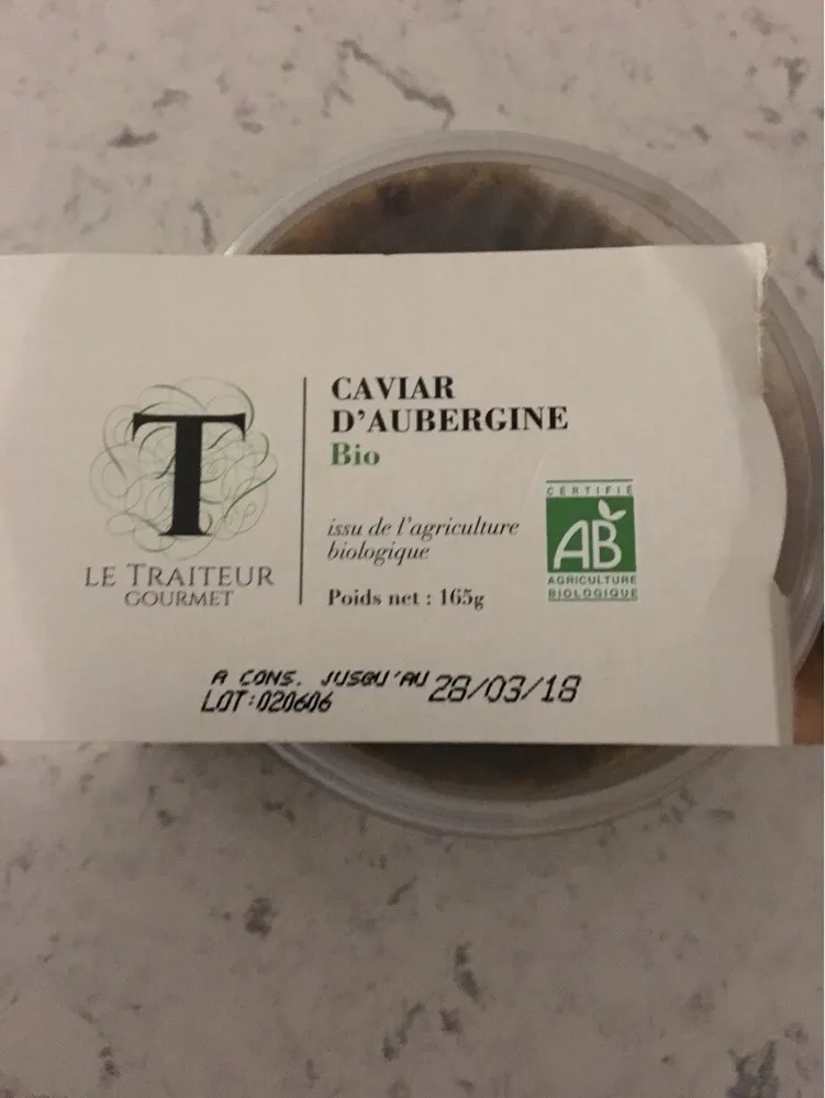 Caviar d’aubergine