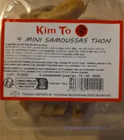 4 mini samoussas thon