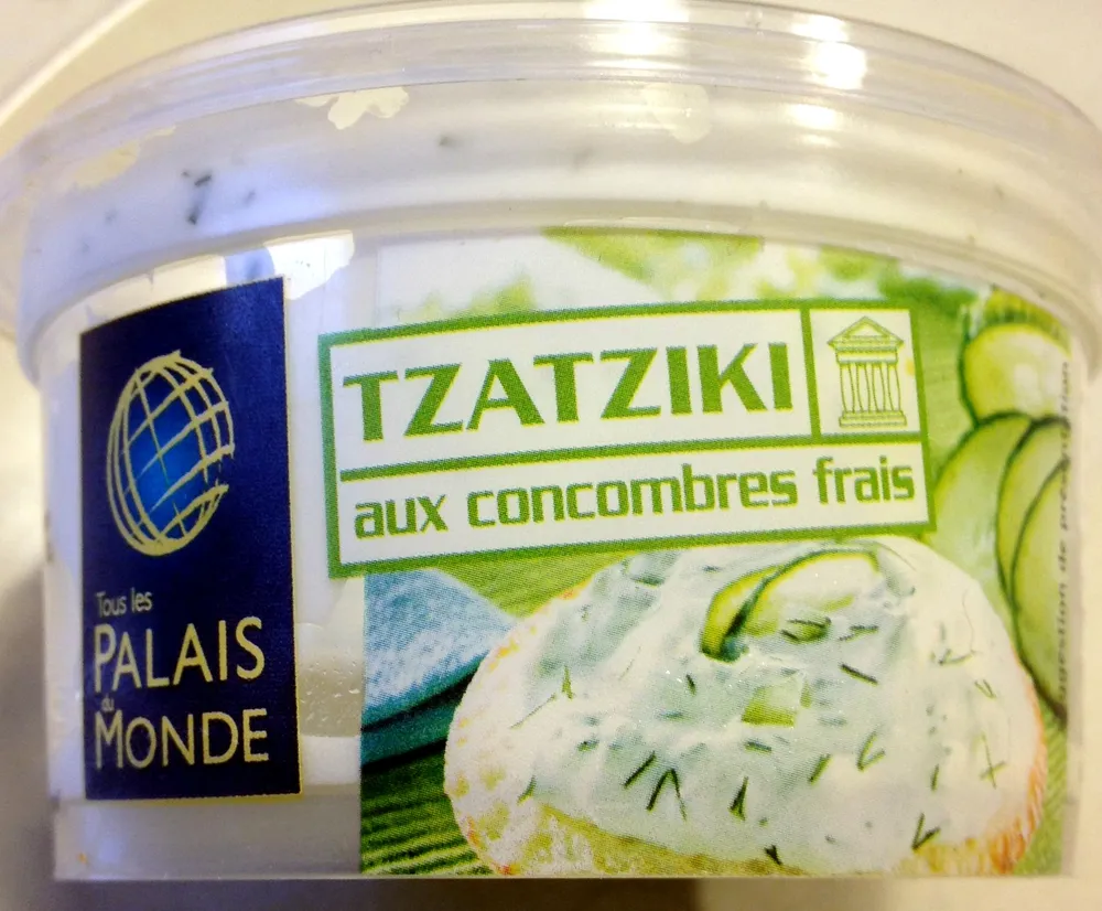 Tzatziki aux concombres frais