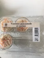 Verrine Guacamole et surimi