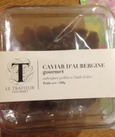 Caviar d'aubergine gourmet