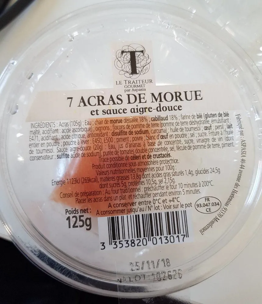 Arras de morue