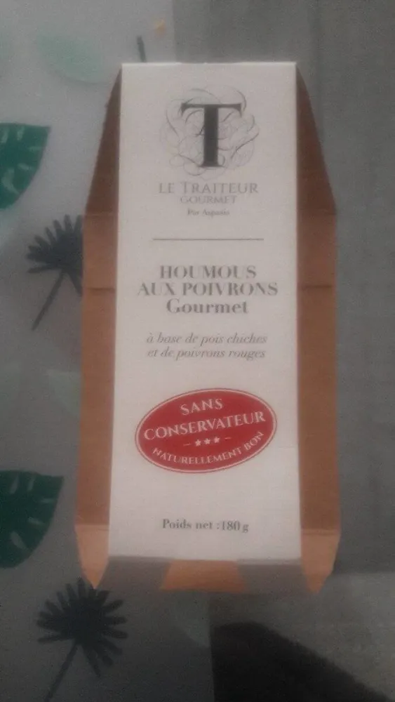 Houmous aux poivrons gourmet