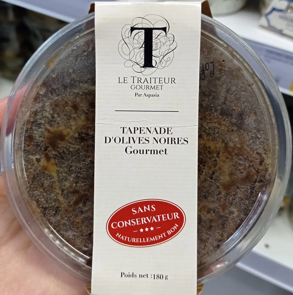 Tapenade d'olives noires