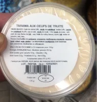Tarama ax oeufs de truite