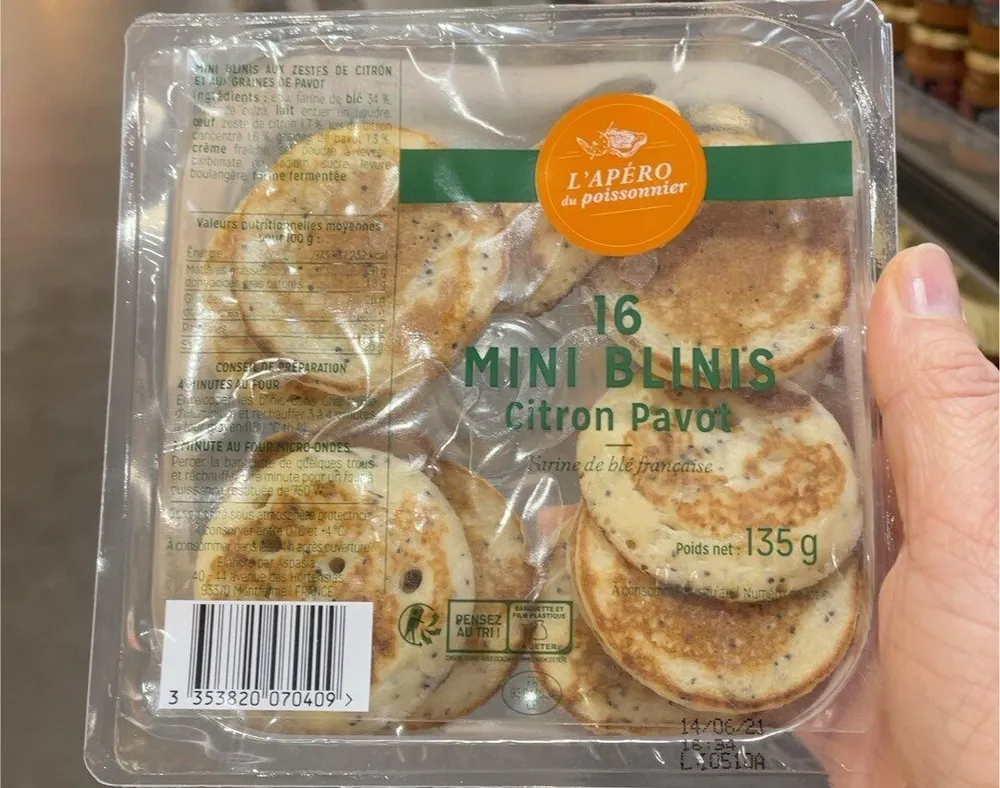 Mini blinis
