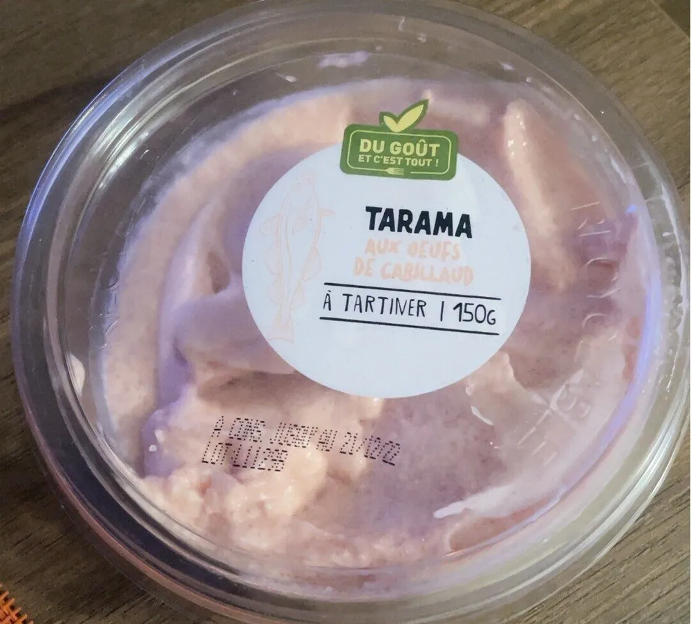 Tarama aux oeufs de cabillaud