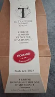 verrine homard et mousse d'artichaut