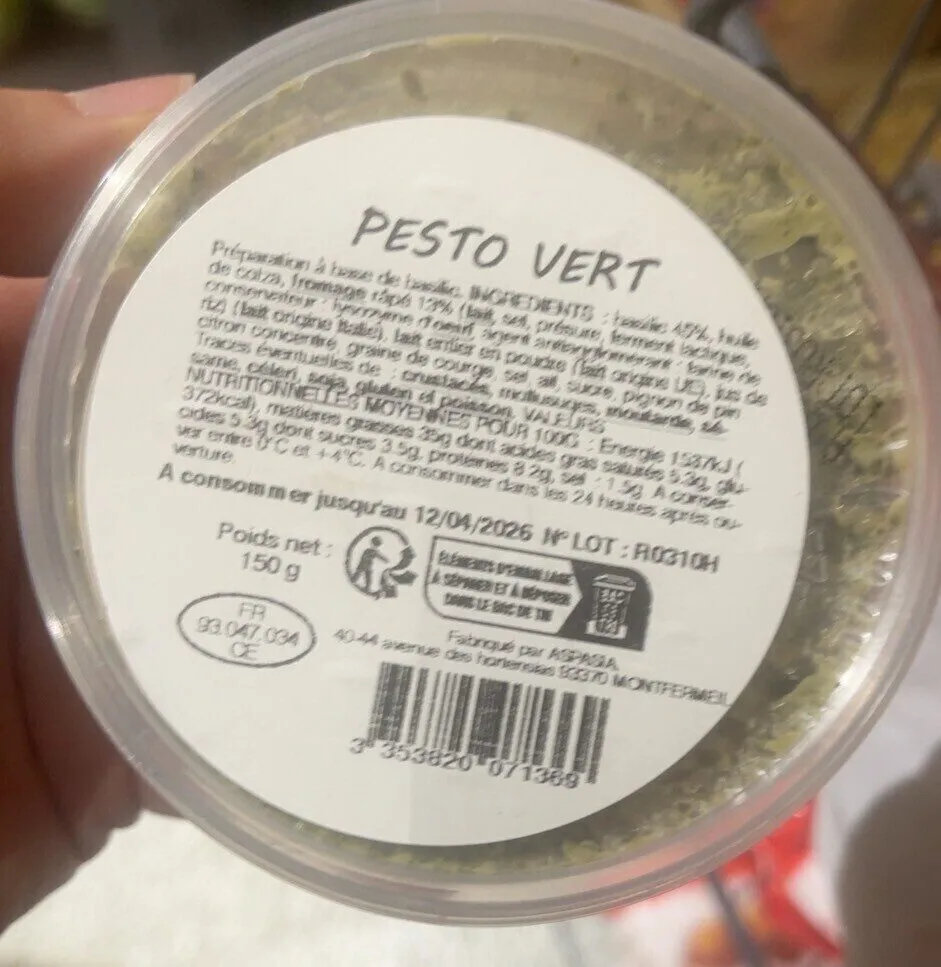 Pesto vert