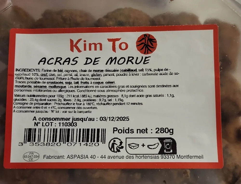 Acras de morue