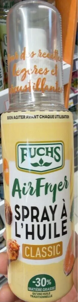 Airfryer spray a l’huile