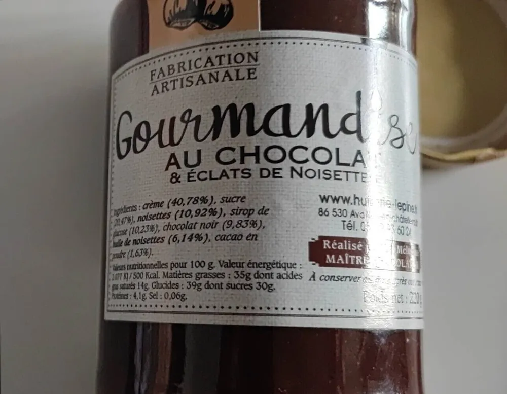Gourmandise au chocolat