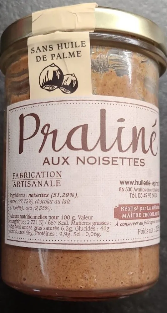 Praliné au noisettes