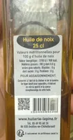 Huile vierge  de noix
