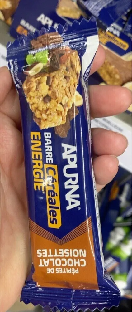 Barre céréales energie