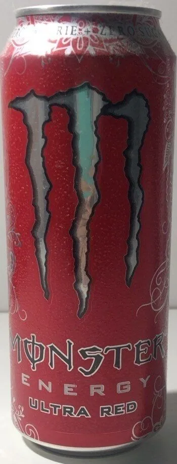 Monster energy ultra red