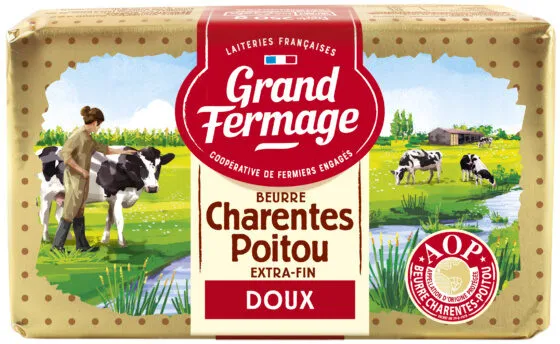 Beurre plaquette AOP doux