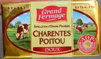 Charentes Poitou Doux AOP (82 % MG)