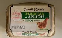 PLEIN AIR d'ANJOU 6 GROS ŒUFS