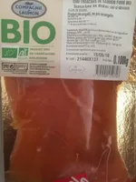 Mini tranches de saumon fumé bio