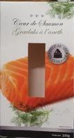 Cœur de saumon  Gravlaks à l'Aneth