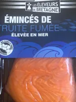 Éminces de truite fumée