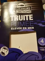 Truite fumée élevée en mer