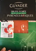 Truite fumée élevée en eau douce Pyrénées Basques