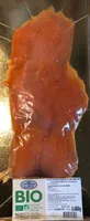 Petite tranche saumon atlantique bio fumé