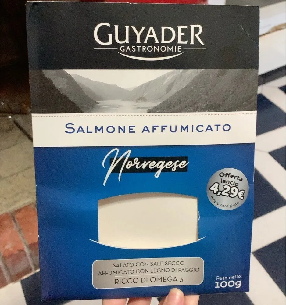 Salmone affumicato norvegese