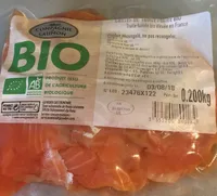 Chutes de truite fumée bio