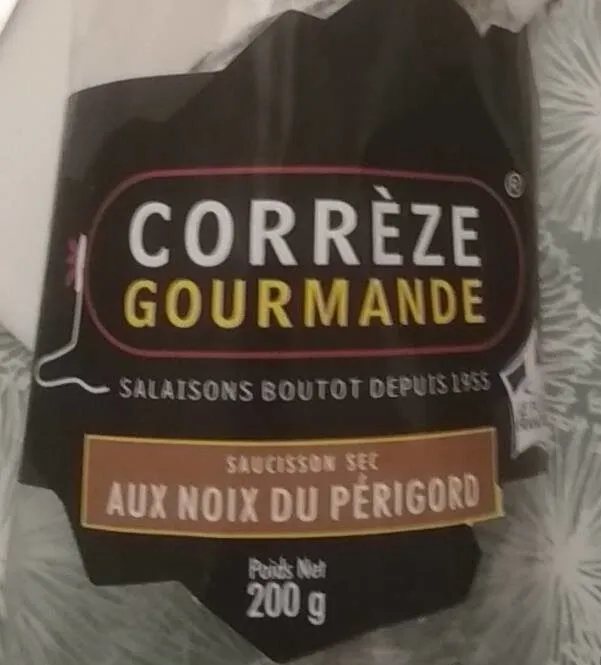 Saucisson sec aux noix du Périgord
