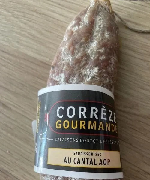 Saucisson sec au cantal aop