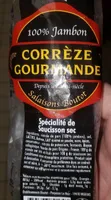 Corrèze Gourmandes 100% jambon