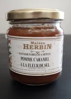 Confiture pomme caramel à la fleur de sel
